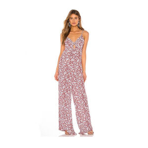 Auguste The Label Mika Palm Floral Jumpsuit